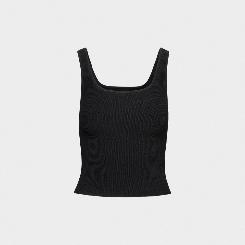 Babaton Sculpt Knit Squareneck Tank